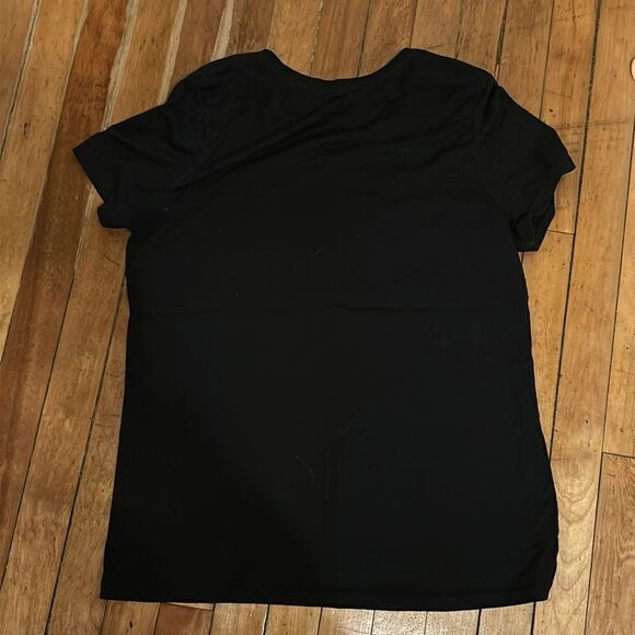 Time and Tru Women’s Black casual short sleeve T-shirt size large 12-14 - Picture 5 of 5